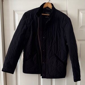 J. Crew Men's Dark Quilted Jacket